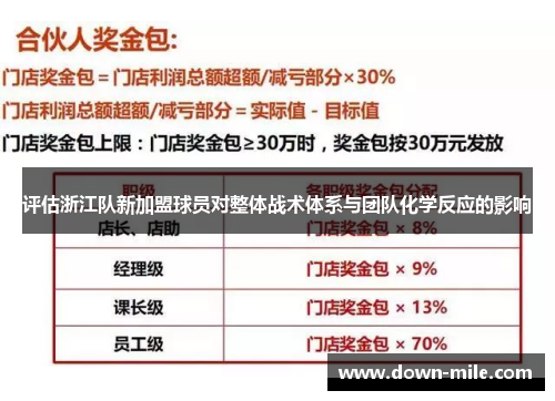 评估浙江队新加盟球员对整体战术体系与团队化学反应的影响 评估浙江队新加盟球员对整体战术体系与团队化学反应的影响