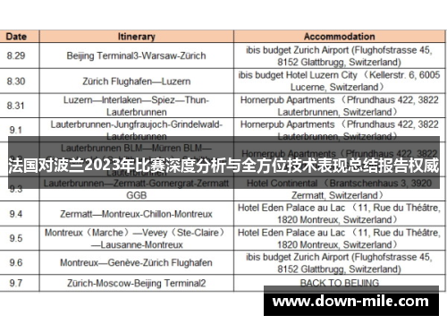法国对波兰2023年比赛深度分析与全方位技术表现总结报告权威 法国对波兰2023年比赛深度分析与全方位技术表现总结报告权威